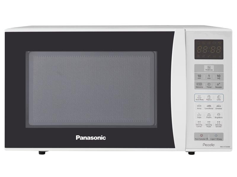 Micro-ondas 25 Litros Panasonic Piccolo NN-ST354WRUN - Micro-ondas